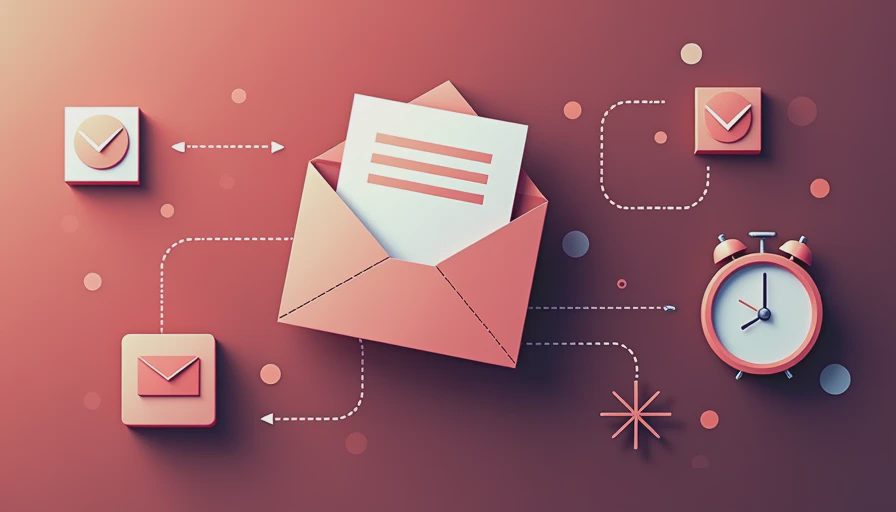 Illustration for follow up email