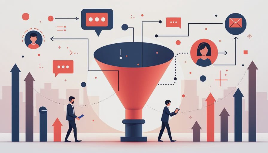 Illustration for sales lead