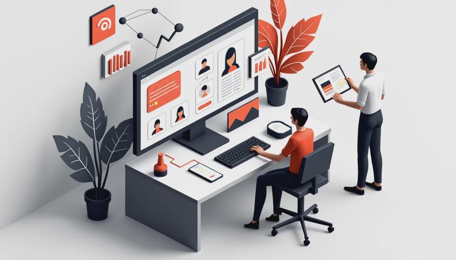 Illustration for crm systems examples