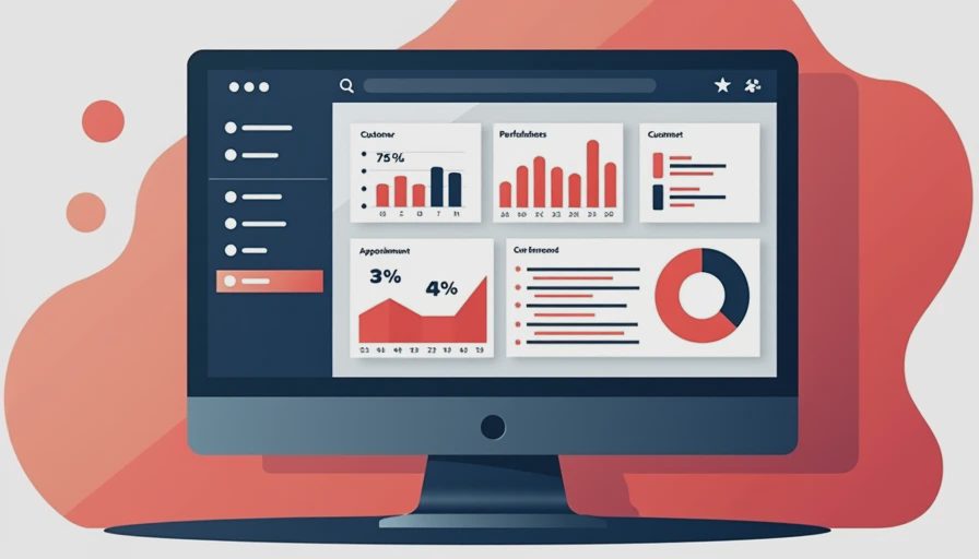 Visual context for crm dashboard